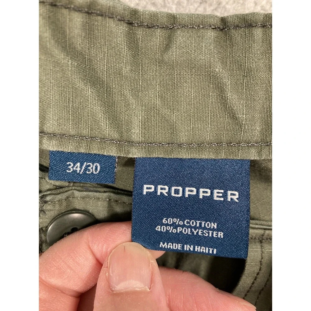 Propper Pants Mens 30x27* Green‎ Ripstop Cargo Gorpcore Tactical Hiking Outdoor